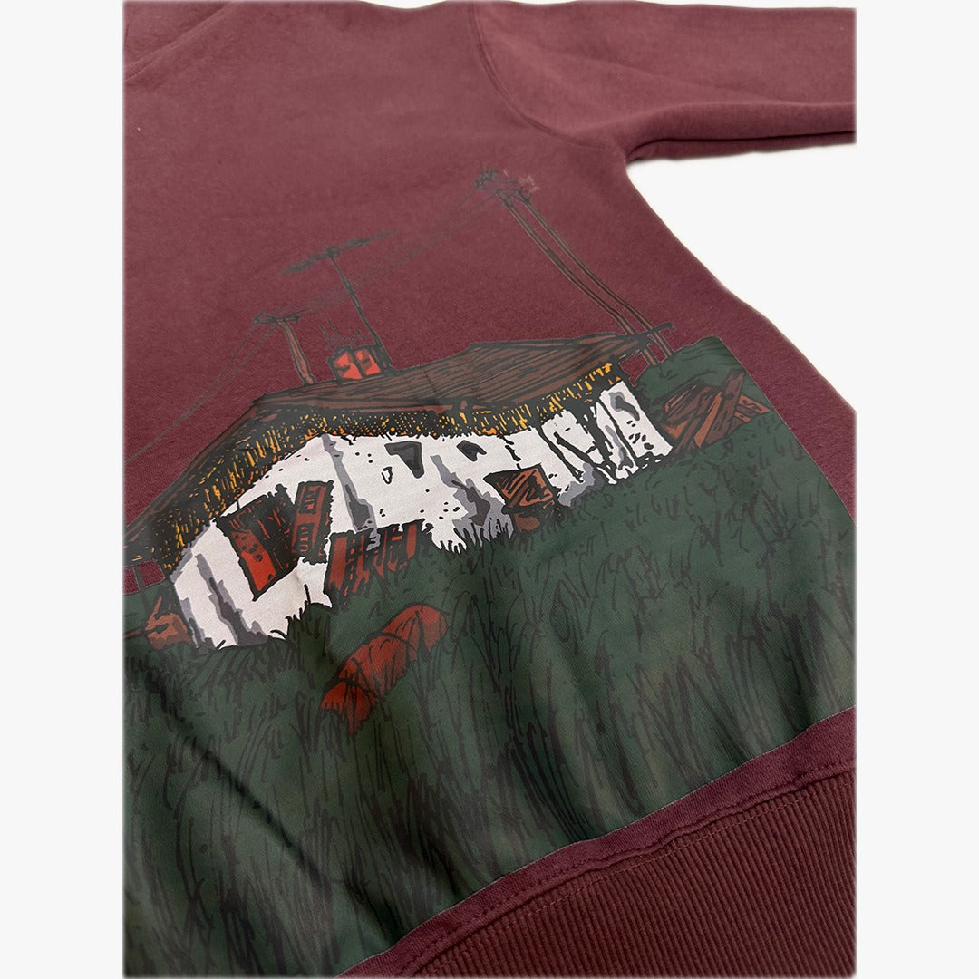 ISLINGTON SHADE — Maroon Hoodie