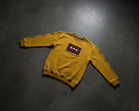 SAHARA — Yellow Crewneck