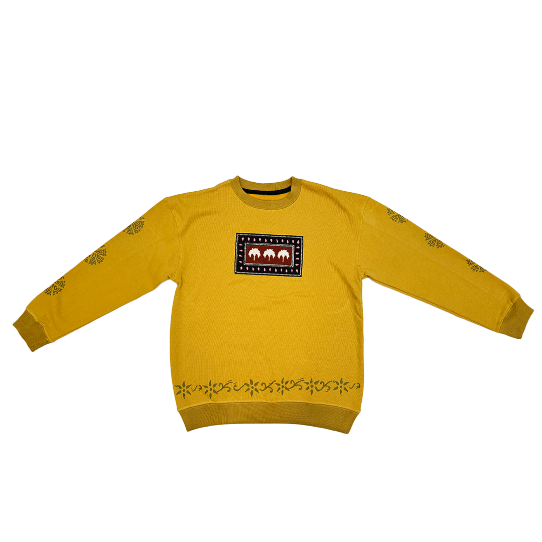 SAHARA — Yellow Crewneck