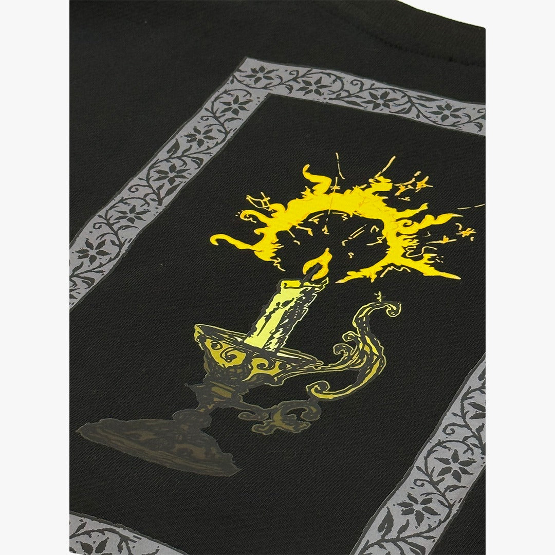 MIDNIGHT LONDON — Black Crewneck