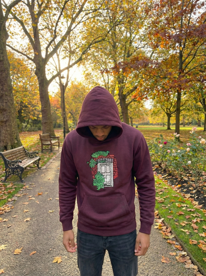 ISLINGTON SHADE — Maroon Hoodie