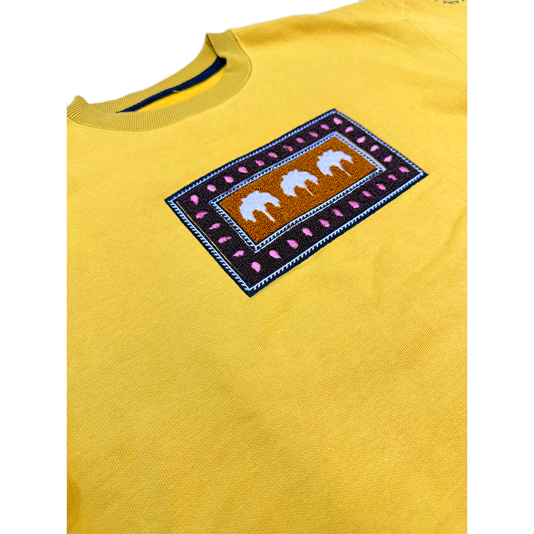 SAHARA — Yellow Crewneck